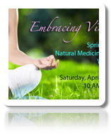 DEPOSIT for Embracing Vitality: Spring Yoga and Natural Medicine Making WorkshopSaturday, 26 April, 2014: 10 AM- 5:30 PM